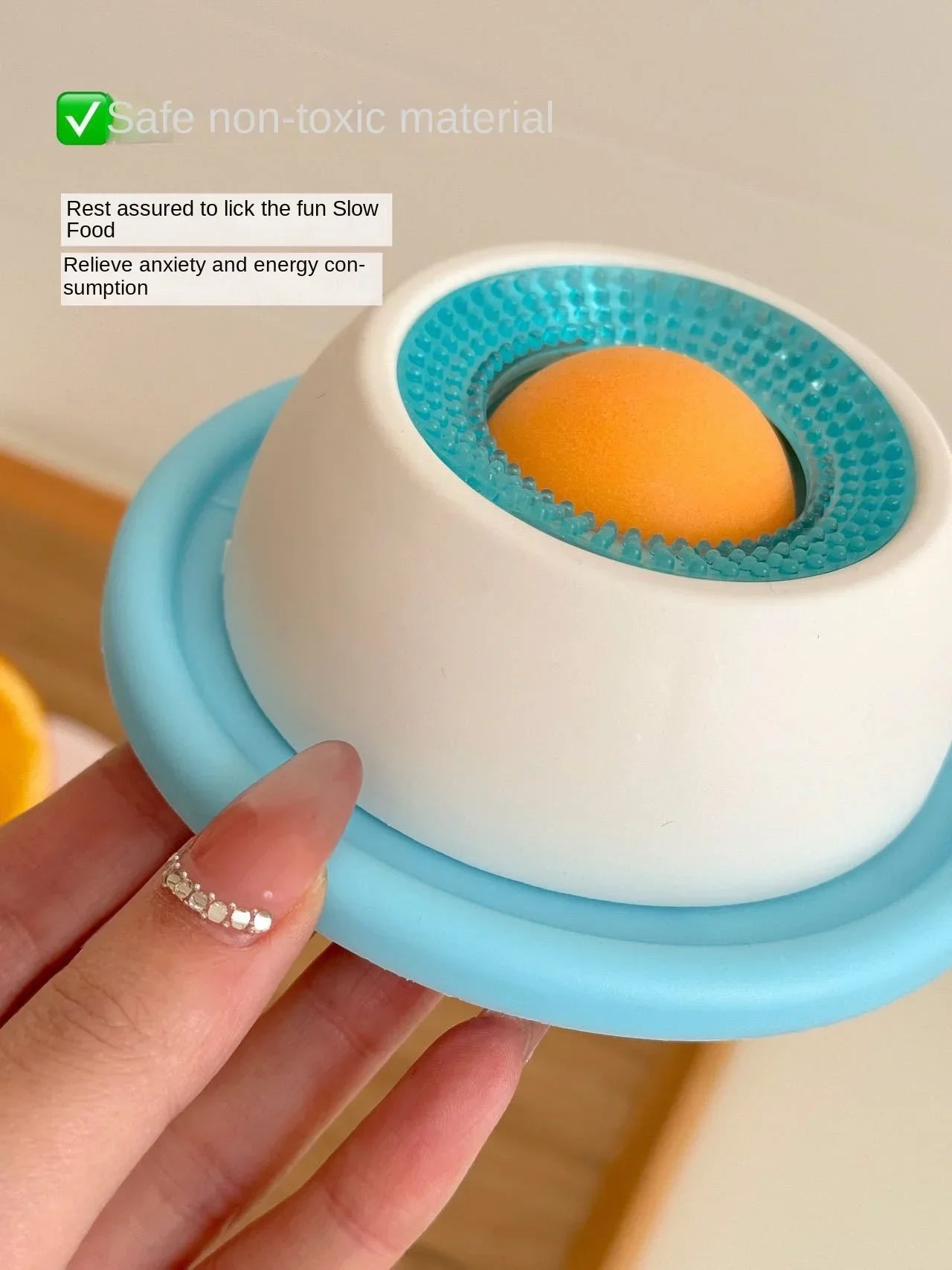 Pet Lick Toy Slow Feeding Dispenser Interactive Enrichment Training Crate Accessory for Dog Cat Puppy