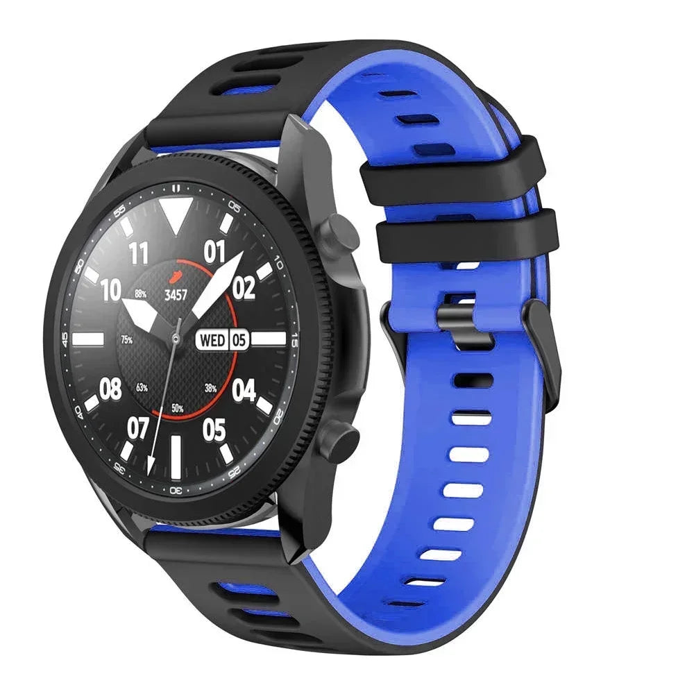 20mm 22mm Strap For Samsung galaxy watch 7 6 5 4 5 pro 44mm/40mm Silicone bracelet Huawei Watch gt 2/3/4/2e Amazfit bip strap