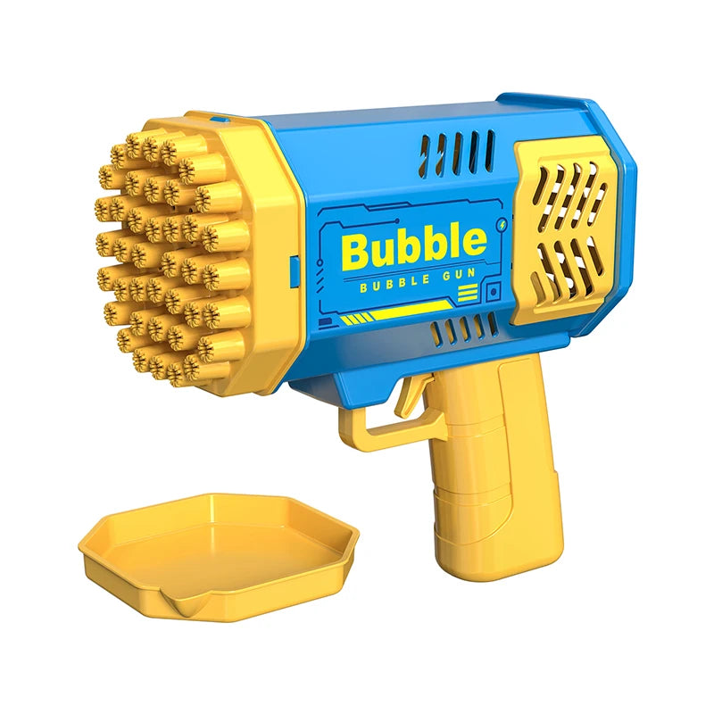 40 Hole CHILDREN'S Outdoor Toy Bubble Gun Electric Toy Blowing Bubbles (Without Bubble Water) - Shoppiline