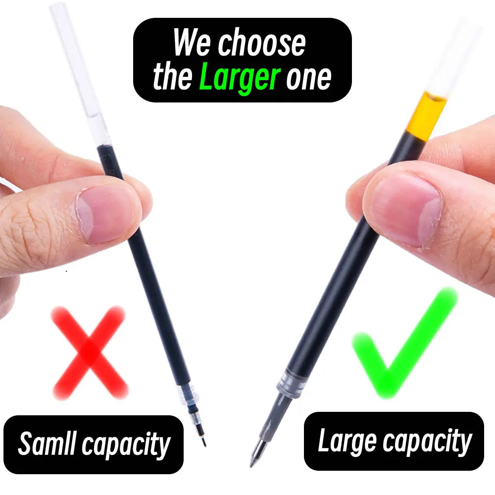 Clearance_Retractable 0.5mm Black Ink Gel Pens Colored Aesthetic Stationery Pen Supplies Ballpoint & Office Pencils Writing Scho