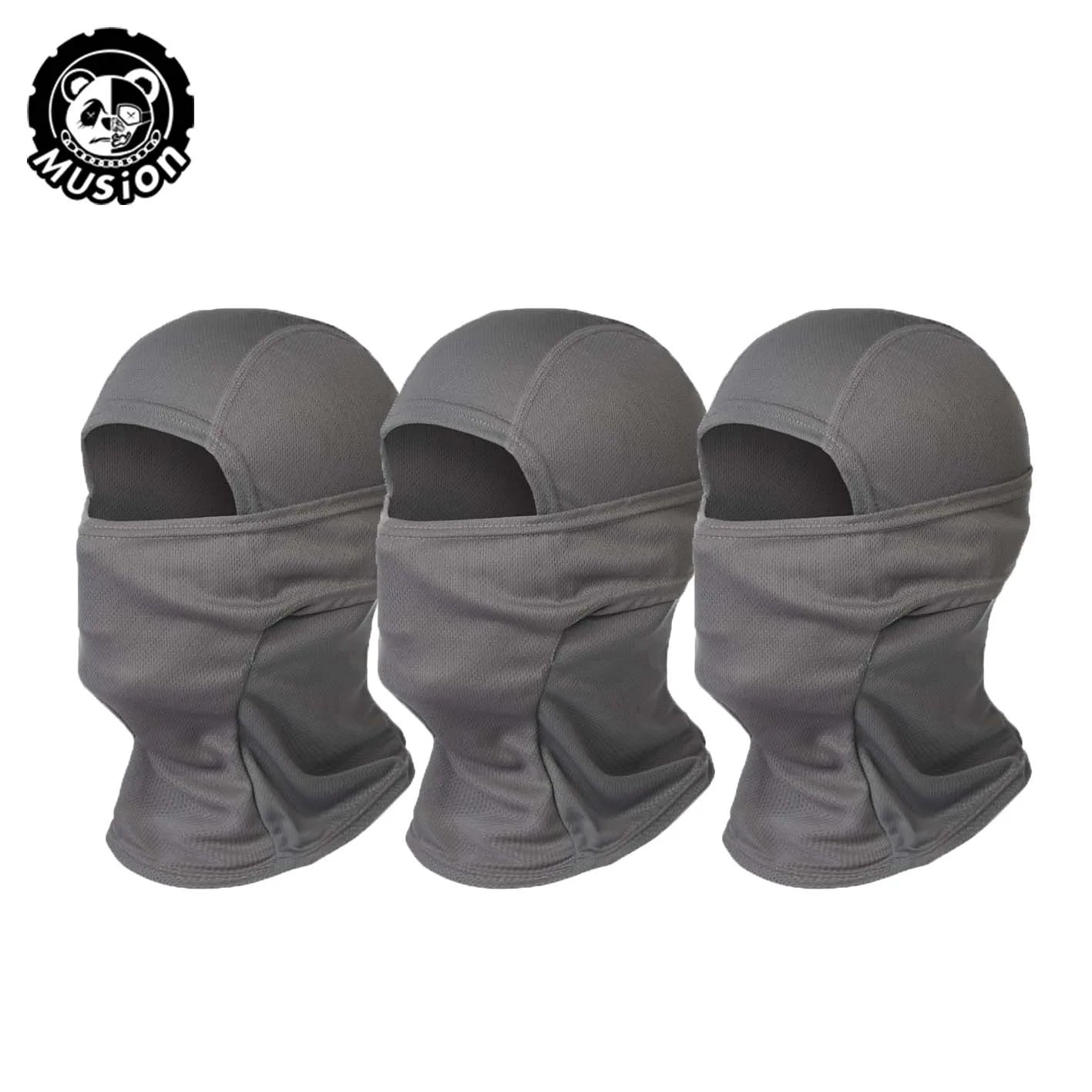 Musion Motorrad Sturmhaube Sonnenschutz Vollgesichtsmaske Atmungsaktives Mesh Airsoft Maske Sturmhaube Fahrrad Radfahren Kopfbedeckung Unde