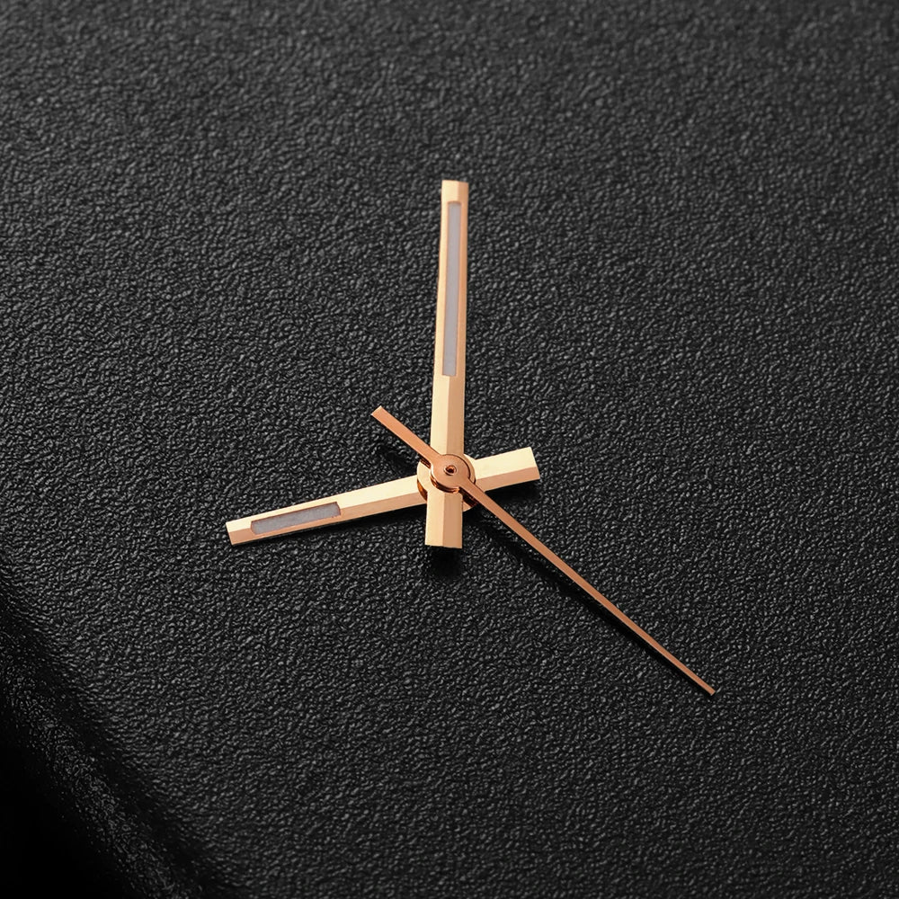 Modified Watch Hands Green Luminous Logbook Needle Silver Gold Rose Watch Accessories for NH35/NH36/4R/7S Movement