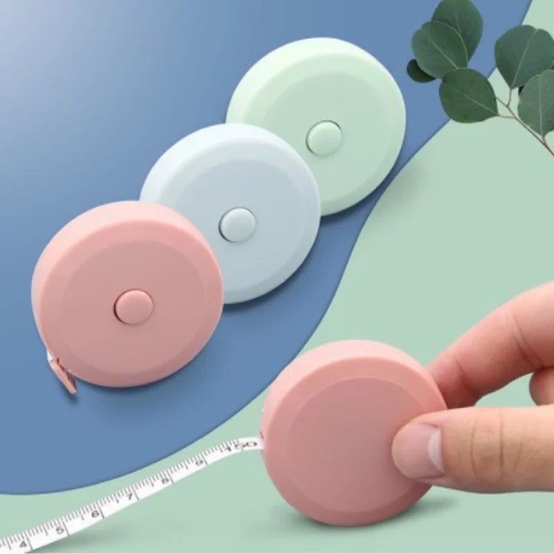 1/2pcs 2M Soft Tape Measure Double Scale Body Sewing Flexible Measurement Ruler for Body Measuring Tools Tailor Craft 78Inch