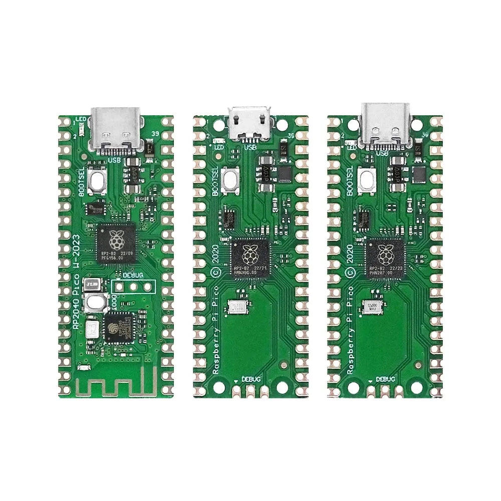 Carte Raspberry Pi Pico RP2040 PICO W double cœur 264 Ko ARM Micro-ordinateurs basse consommation Processeur Cortex-M0+ hautes performances