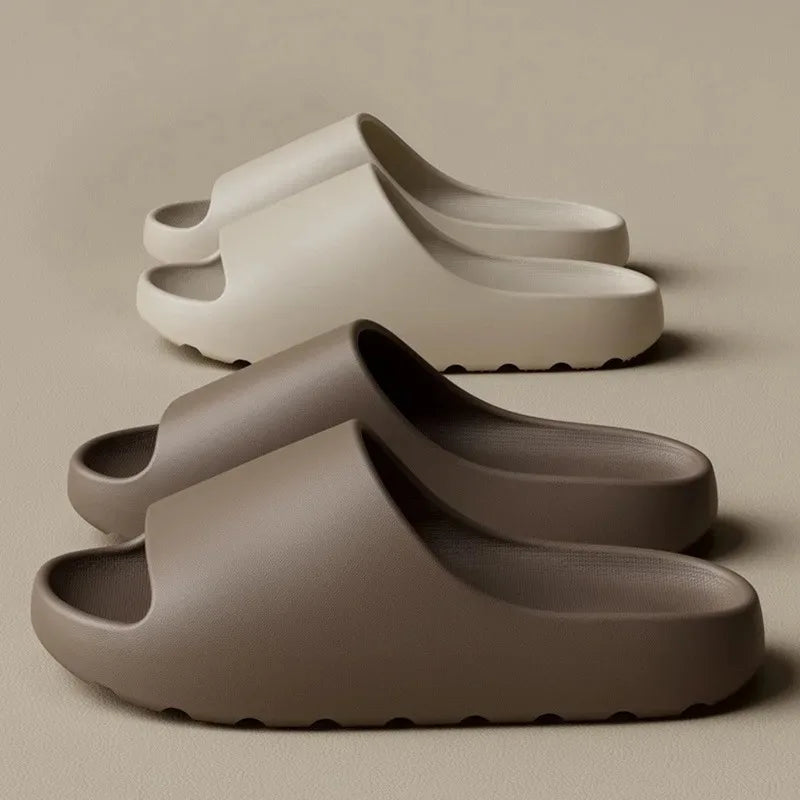 Kokosnuss-Slipper Wolken-Sandalen Dicksohlige Sandalen Sommer-Mode Weichboden Strand Herren-Pantoletten Damen-Sandalen EVA-Slides