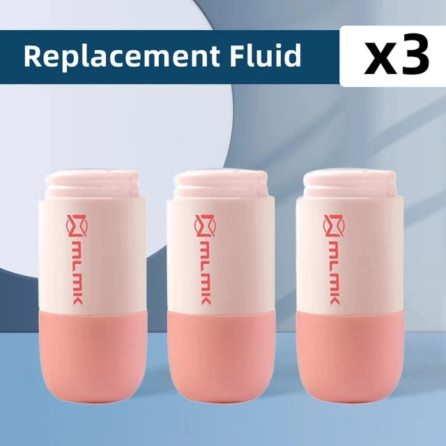 Retractable Box Opener Thermal Paper Correction Fluid With Unboxing Knife Privacy ID Information Blackout Theft Protection Stamp
