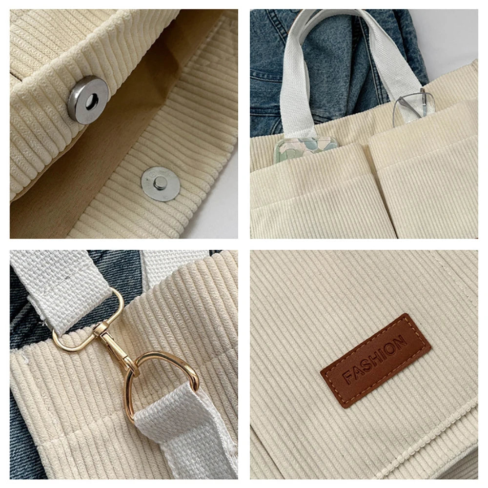 Damenhandtasche, neue modische Canvas-Umhängetasche mit großem Fassungsvermögen, Crossbody-Tasche, Pendeltasche  zwq