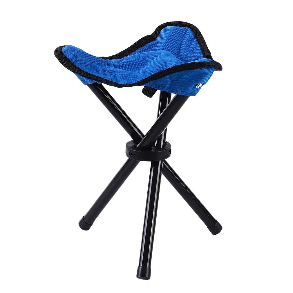 Portable Outdoor Folding Three-Legged Stool for Camping & Fishing