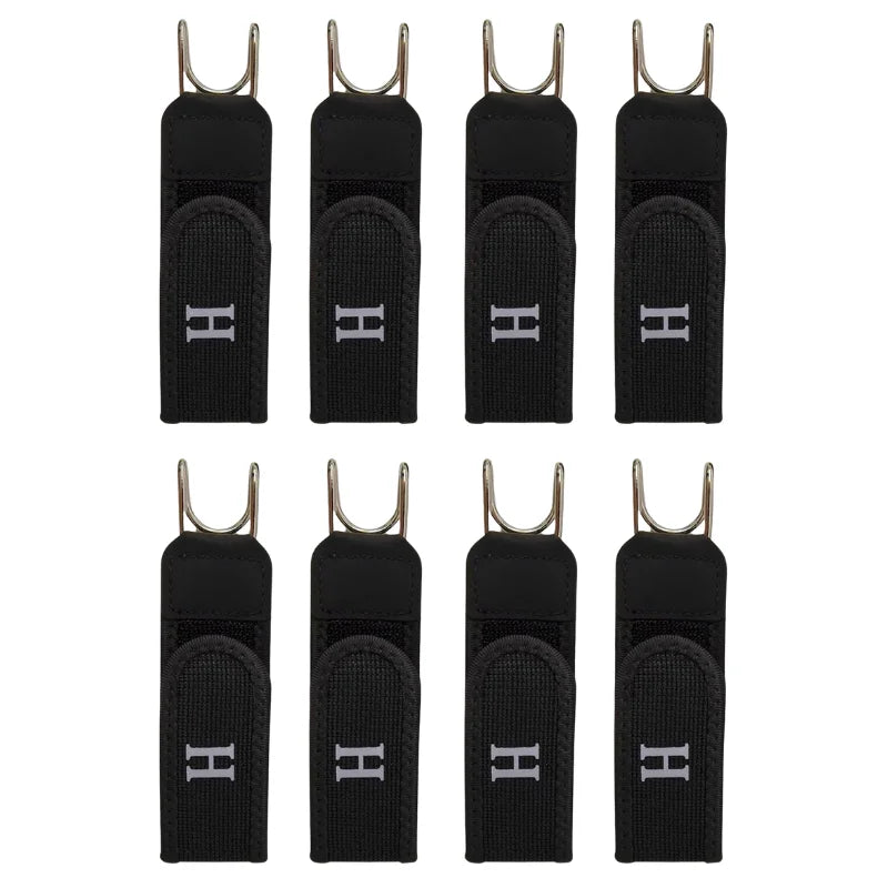 New Unisex Buckleless Belt Hook Adjustable Comfortable Elastic Velcro Waist Belt For Outdoor Work Daily Carry 1/2/4/8/20pcs