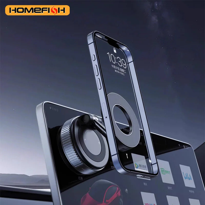 HOMEFISH K007 Magnetic Phone Holder｜Three-axis Rotation For Free Adjustment｜A Convenient Choice For Multiple Scenarios. - Shoppiline
