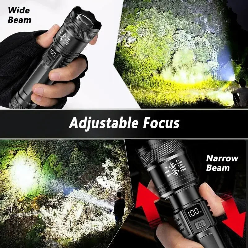 Strong Light Headlamp Portable LED Sensor Headlamp USB Rechargeable Head Flashlight Outdoor Camping Fishing Emergency Lantern