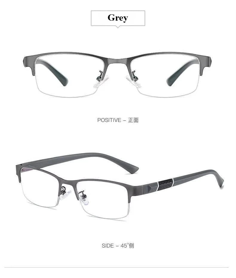 Men Reading Glasses Retro Business Hyperopia Glasses Anti Blue Light Reading Glasses 0 +1.0 To +4.0 Glasses