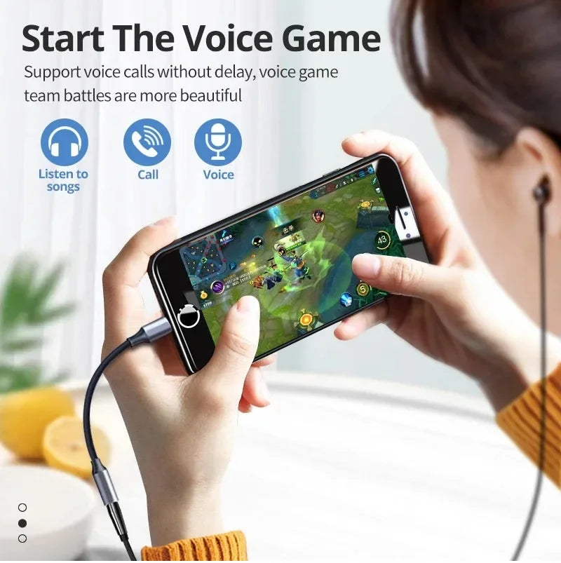 USB C Type C To 3.5mm Aux Adapter Type c 3 5 Jack Audio Cable Earphone Cable Converter for iPhone 15 Pro Samsung Galaxy S24 S23
