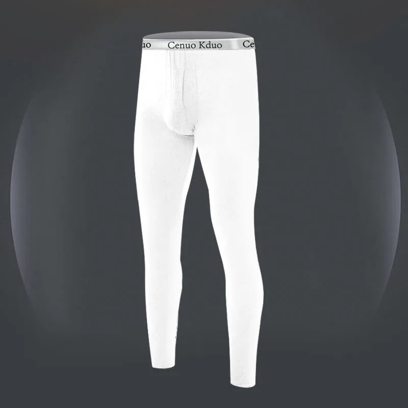 Men's warm pants slim fit tight pants, thickened and not easily faded independent wear high-end German velvet men's warm pants
