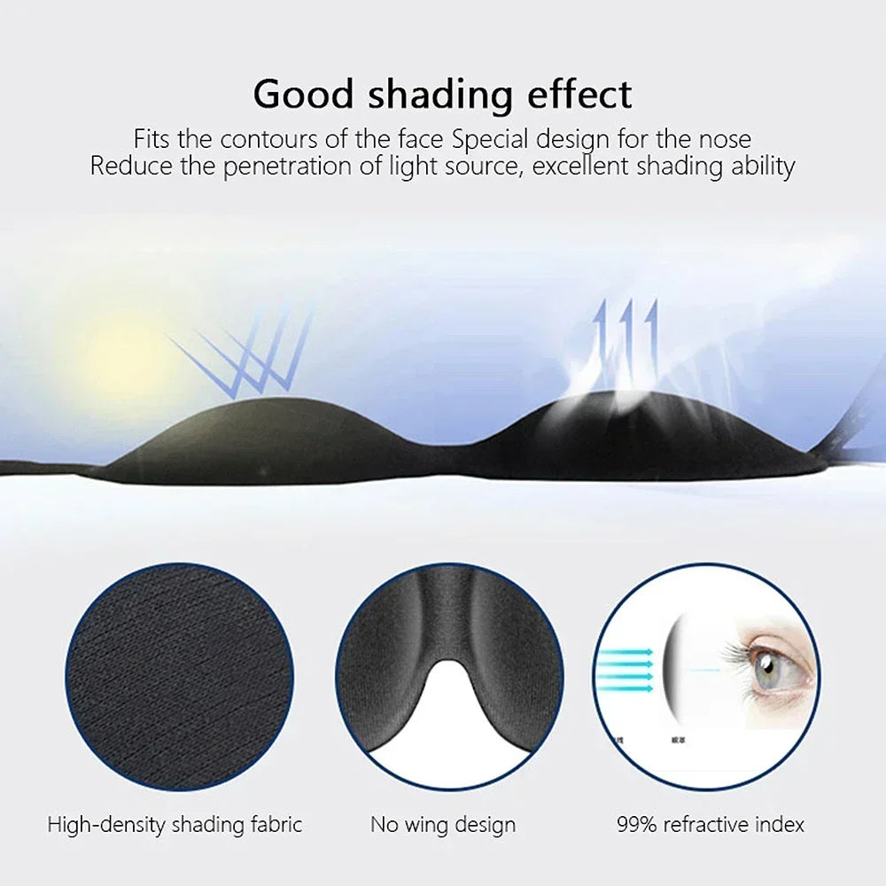 3D Shaped Sleep facial mask for Men and Women Eye Mask Sleep Comfort Eye Mask