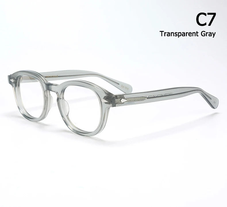 Johnny Depp Lemtosh Eyeglasses Frame Men Optical Glasses Women Computer Goggles Clear Lens Luxury Brand Vintage Acetate Frame