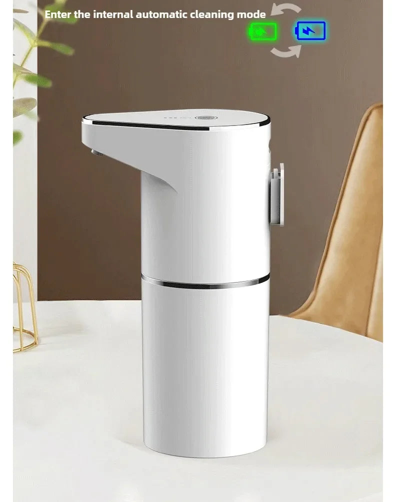 New Bathroom Automatic Sensing Soap Dispenser Type C Multiple Levels Contactless Electric Frother Charging Wall Mounted Vertical