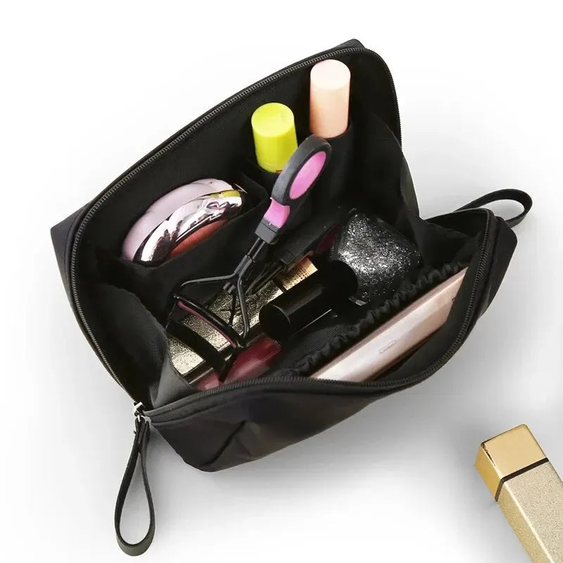 2024 Neue Kosmetiktasche für Damen, einfarbig, koreanischer Stil, Make-up-Tasche, Kulturbeutel, wasserdichter Make-up-Organizer, Luxustasche
