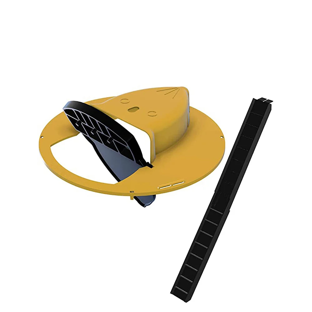 Intelligent Pitfall Mouse Catcher Trap Bucket Automatic Reset Flipping Sliding Bucket Lid Automatic Reset After Catching Mice - Shoppiline