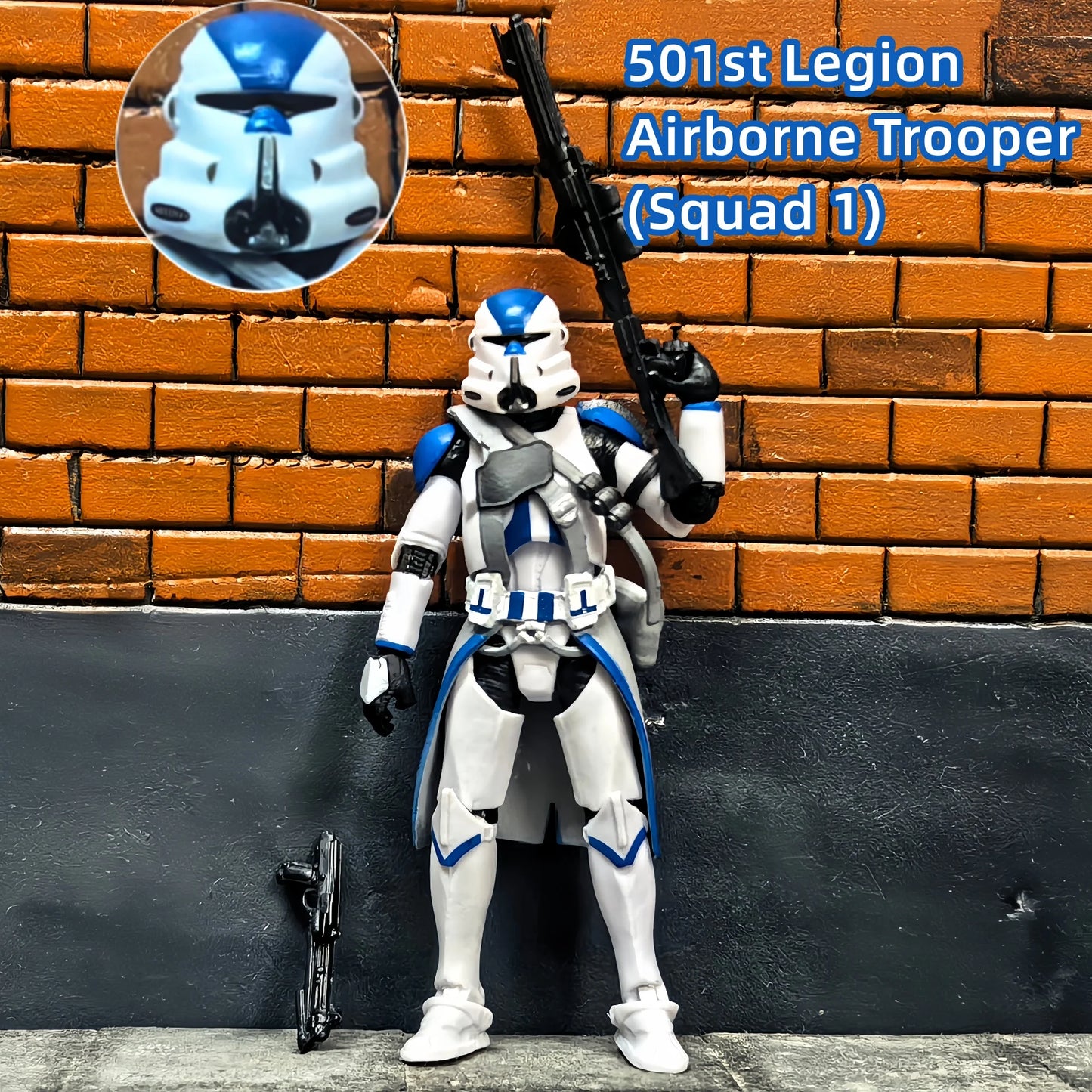Star Wars 3.75 Inch Trooper 1/18 501st Legion Action Figure Hardcase REX Anakin Dogma Tup Toys Model Loose - Shoppiline