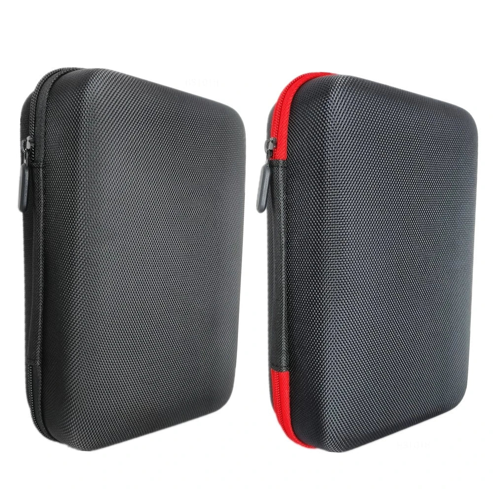 Clearance_Big Earphone Data Storage Bag Oval Square Rectangle Cable  Bags Supersize Zipper Pouch Tech Gadgets Portable Charger U