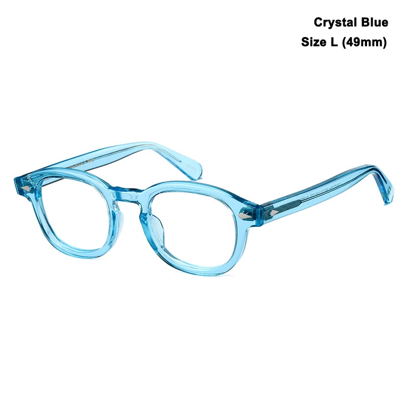 Johnny Depp Lemtosh Eyeglasses Frame Men Optical Glasses Women Computer Goggles Clear Lens Luxury Brand Vintage Acetate Frame