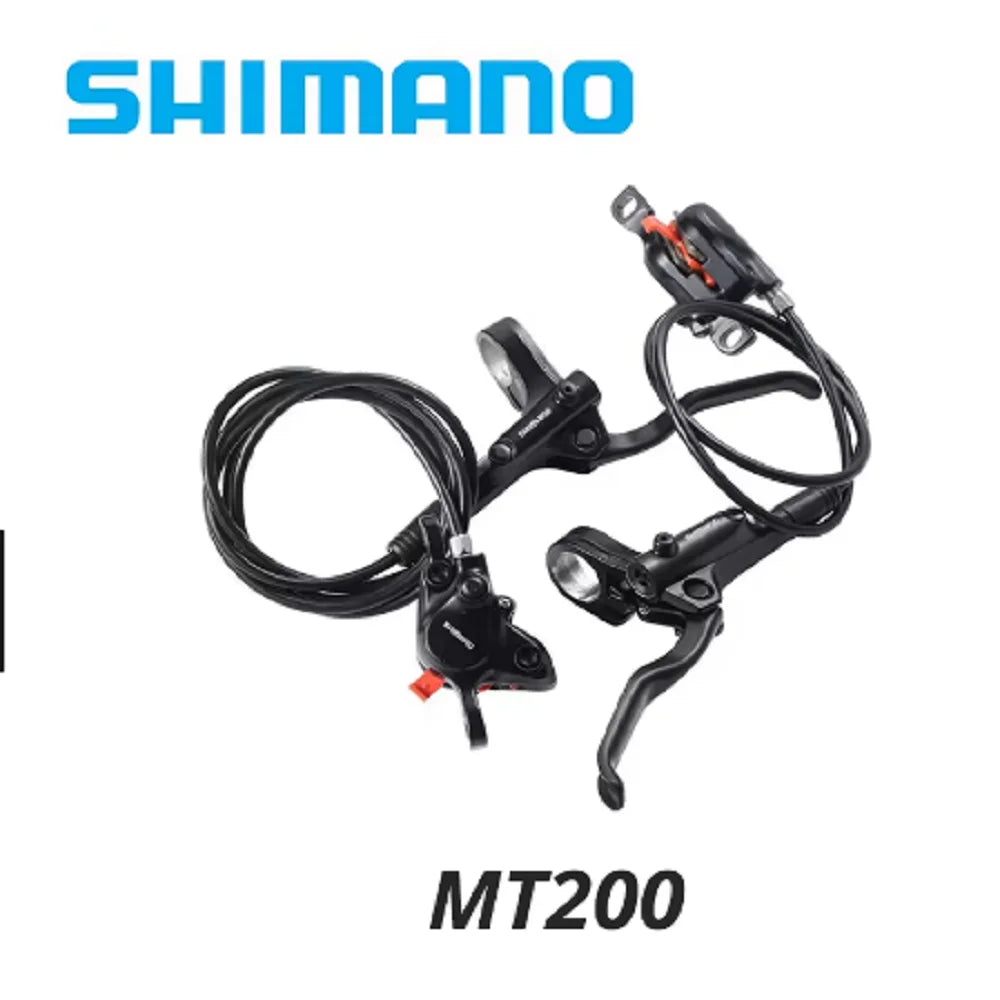 Original Shimano BL-MT200 MT201 M315 MTB Mountain Bike Hydraulic Disc Brake MT200 Brakes 2 Piston 3 Finger Steel Lever BL-MT200