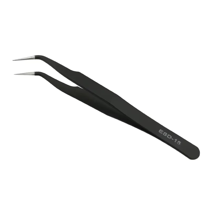 1PC Stainless Steel Curved Straight Eyebrow False Eyelash Tweezers Nail Art Extension Makeup Tool Eeyelashes Tweezers