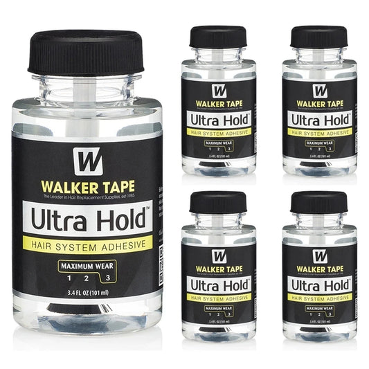 Wholesale Walker Tape Ultra Hold Lace Wig Glue Waterproof Transparent Lace Adhesive for Hair Replacement Brush-on Glue