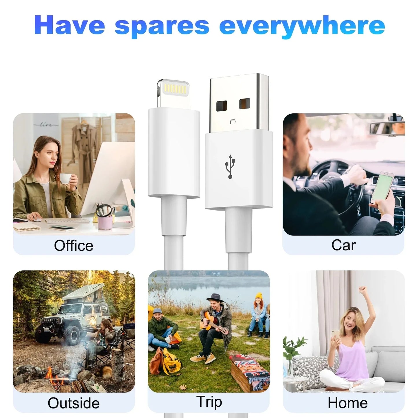 Xiao mi PD3.0 20W Lightning Cable Suitable for Apple 14 13 12 11 Pro Max X XR XS 8 7 Fast Charger USB Type-C Phone Accessories