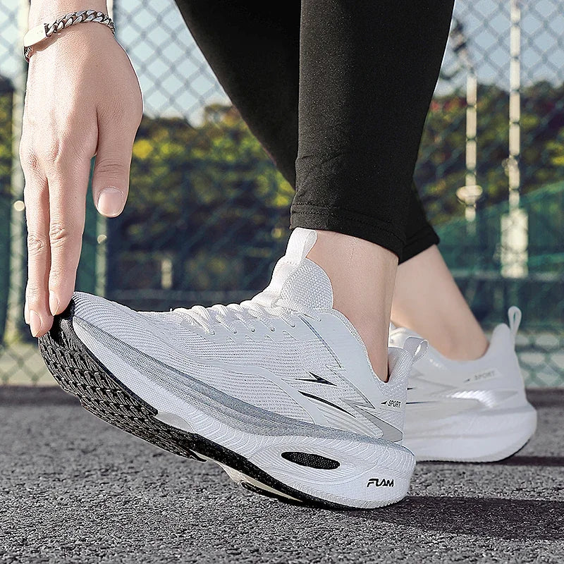 2026Men Casual Sport Shoes Breathable Lightweight Sneakers Outdoor Mesh Black Running Shoes Athletic Jogging WoMen Walking Shoes