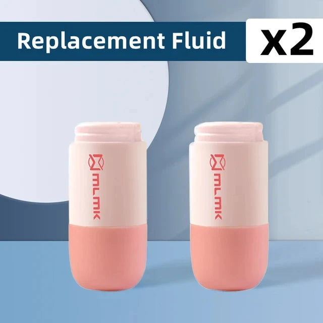 Retractable Box Opener Thermal Paper Correction Fluid With Unboxing Knife Privacy ID Information Blackout Theft Protection Stamp