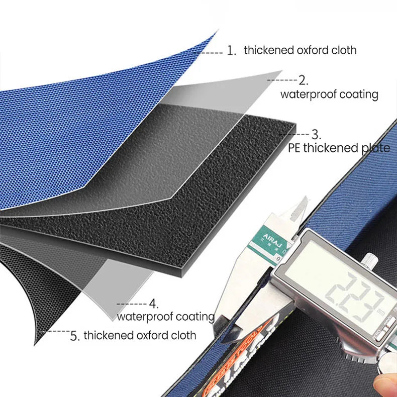 AIRAJ Multifunctional Tool Bags 1680D Oxford Cloth Electrician Bags Waterproof and Wear-Resistant High Capacity Storage Bags - Shoppiline