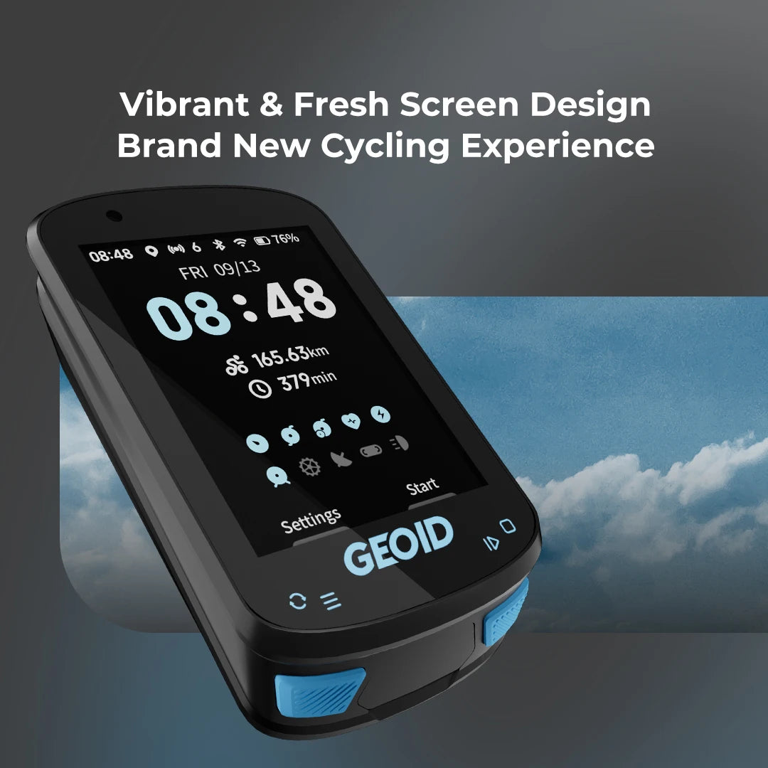 GEOID CC600 Route Navigation Bicycle GPS Computer 11 Languages Wireless Bike Speedometer Automatical WIFI ANT+ Odometer - Shoppiline
