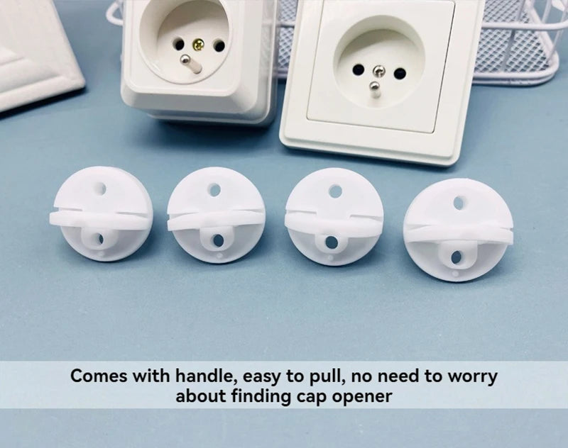 Baby Anti Electric Shock Safety Power Supply Protection Cover Child Power Supply Safety Cover French Socket Protection Cover