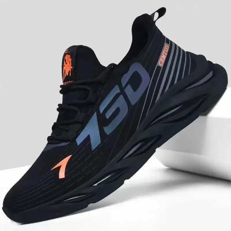 Autumn Lightweight Anti-odor Men's Shoes Breathable Mesh Sneakers Comfortable Fashionable Versatile Shoes Men's Casual Shoes - Shoppiline
