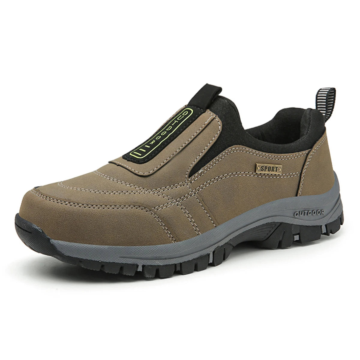 Classic Outdoor Men Sneakers Spring Slip On Casual Shoes Breathable Suede Leather Shoe Anti-skid Walking Shoe Hot Sale Footwear