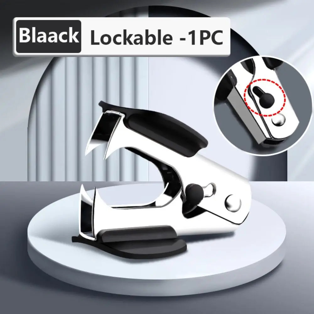 Portable Staple Remover Binding Supplies With Safe Lock Stapler Removal Machine Labor Saving Nail Out Extractor Puller Gift