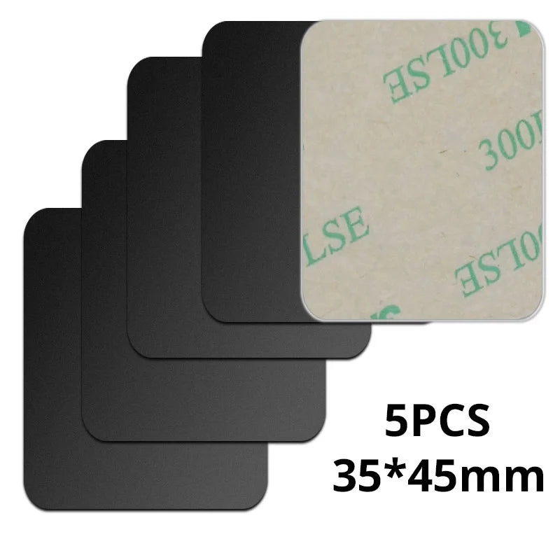 5/10pcs Phone Metal Plates for Magsafe Cellphone Holder Iron Sheet Universal Sticker Disk Mount for iPhone 17 16 15 Pro Samsung