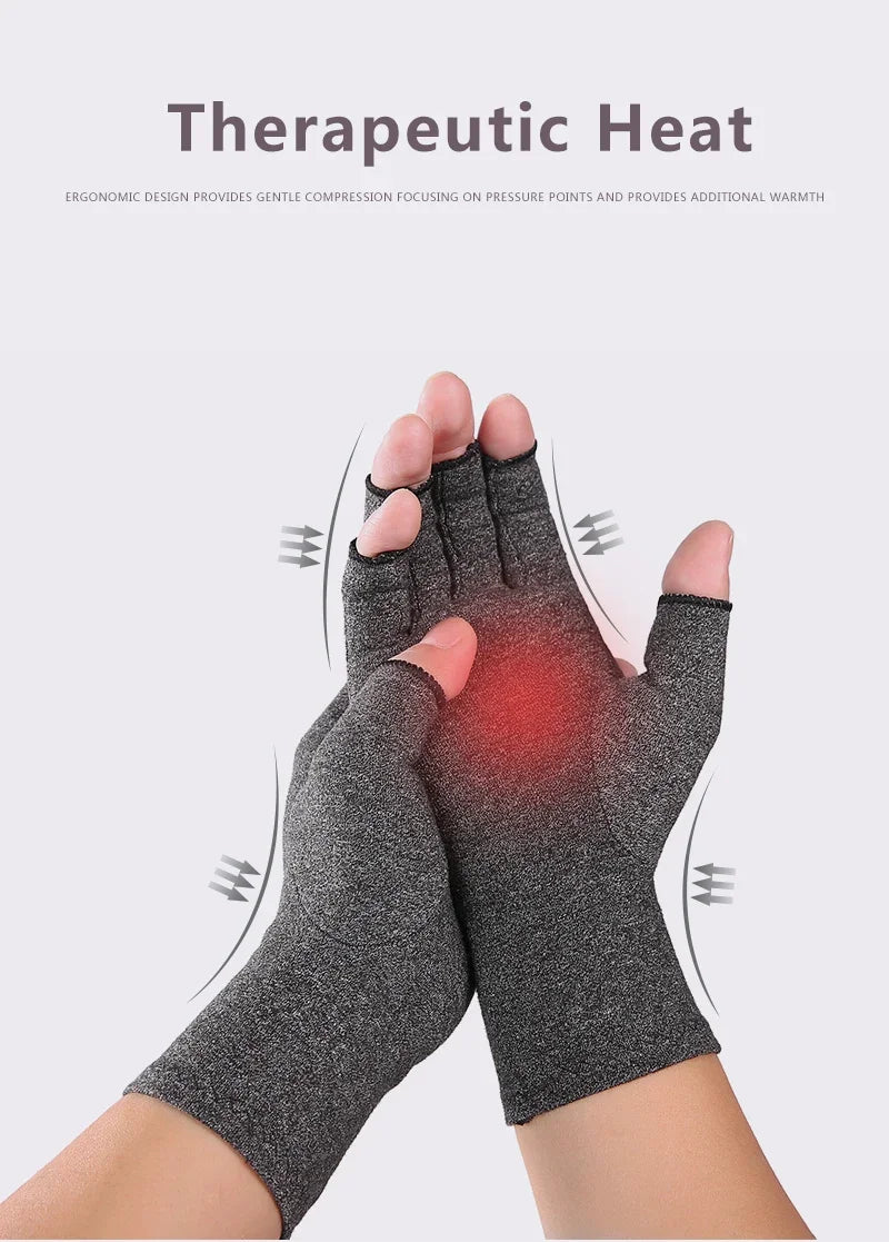 Compression Arthritis Gloves Cotton Joint Pain Relief Wrist Support Hand Brace Women Men Therapy Wristband Compression Gloves