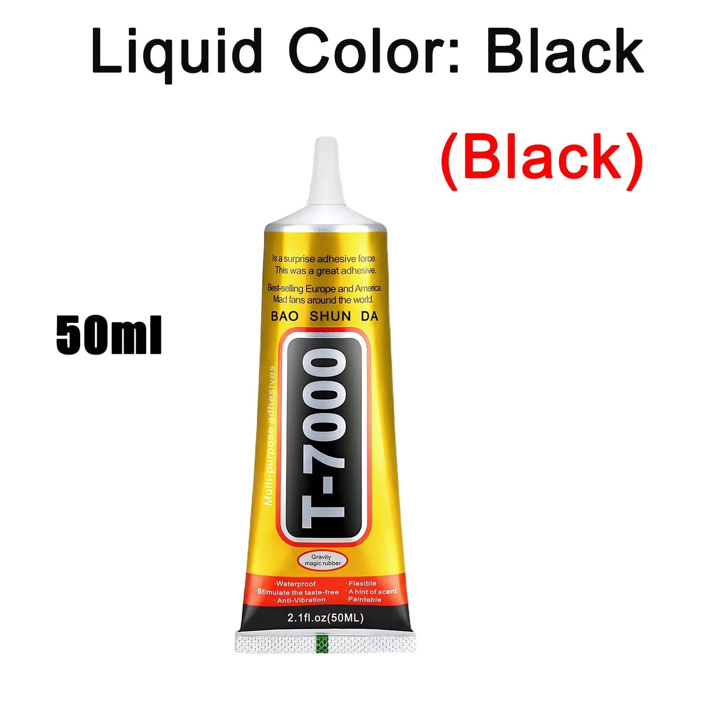 15ML 50ML 110ML B-7000 Clear Contact Phone Repair Adhesive Universal Glass Plastic DIY Glue T7000 with Precision Applicator Glue - Shoppiline