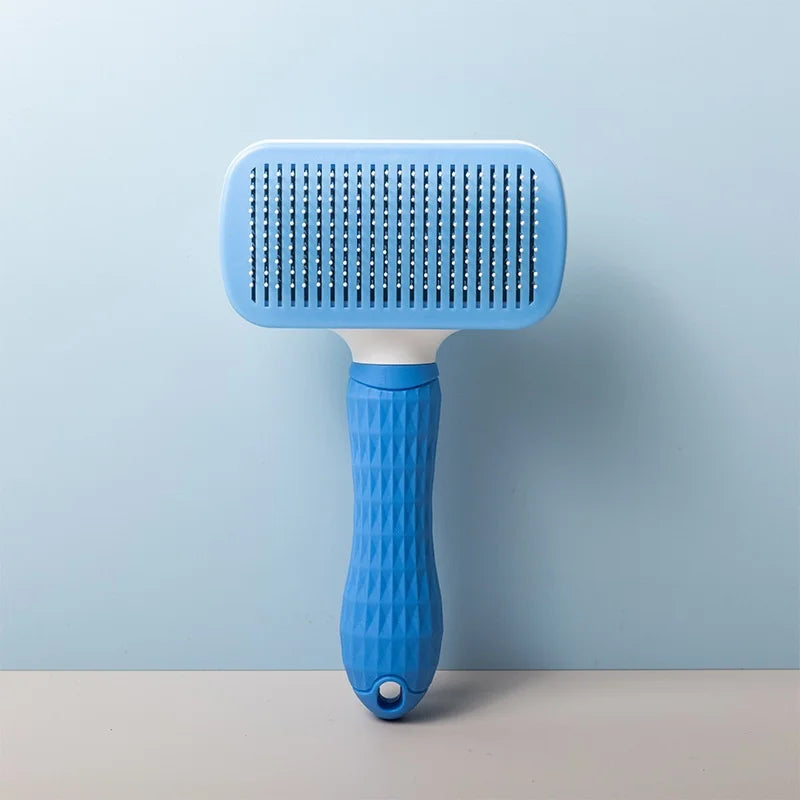 Dog Comb Pet Hair Removal Brush Cats and Dogs Special Comb Beauty Massage Self-cleaning Needle Comb Pet Supplies