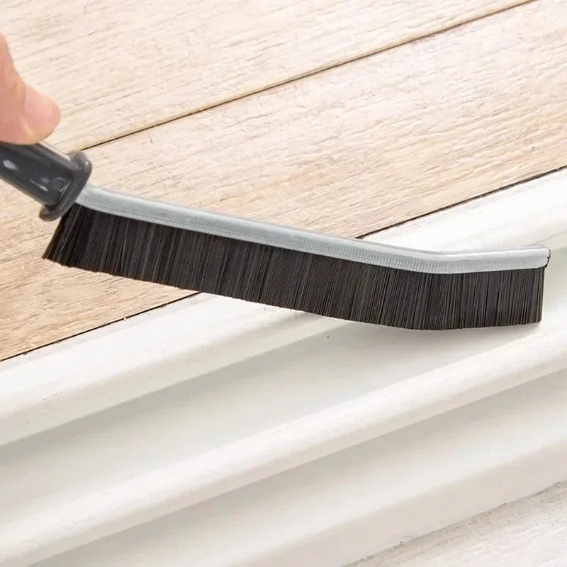 Hartborsten-Fugenreinigungsbürste für feine Ritzen, Ecken, Spalten, Fensterreinigungswerkzeuge, Küchen-, Bad-, Heim-Fliesenbürste