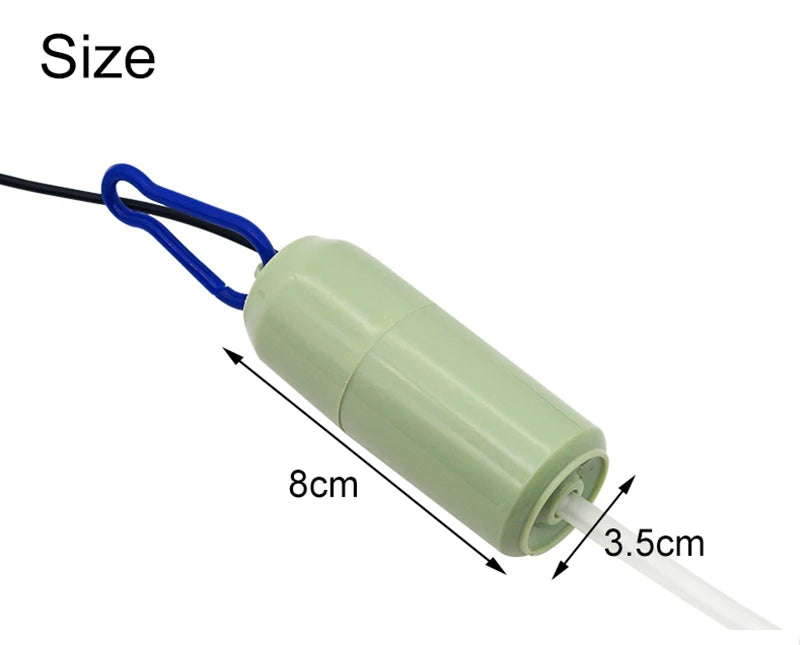 Aquarium USB Air Pump Fish Tank Silent Air Compressor Aquarium Portable Mini Oxygenator Oxygen Aerator Aquarium Accessories 5v