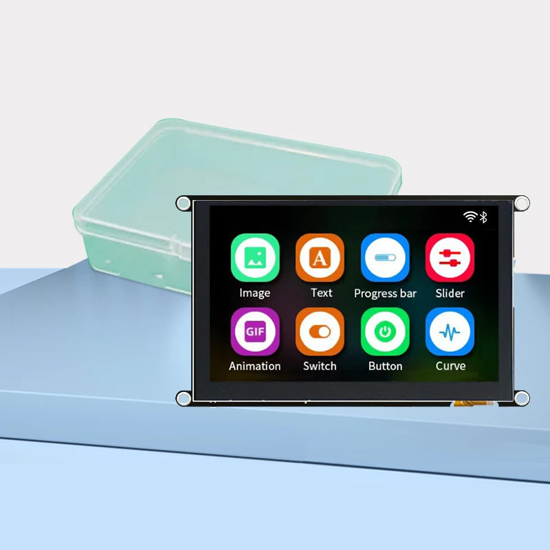 Guition ESP32S3 8M PSRAM 16M FLASH 5-inch IPS 800*480 high-definition LCD display module Capacitive touchwith WIFI and Bluetooth - Shoppiline