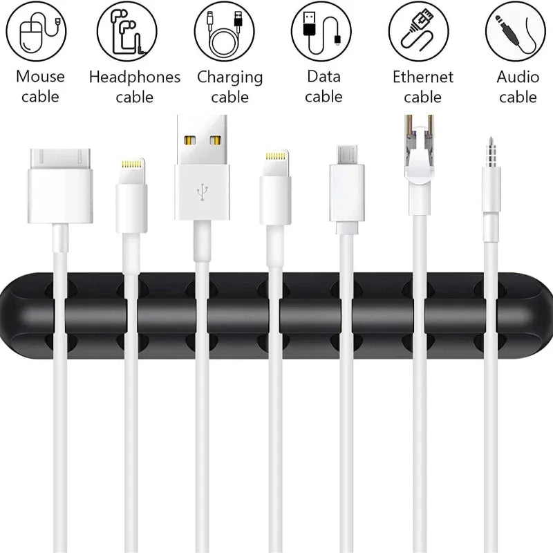 Wire Organizer Mobile Phone Charging Cable Data Cable Wire Routing Storage Cable Organizer Snap Clip