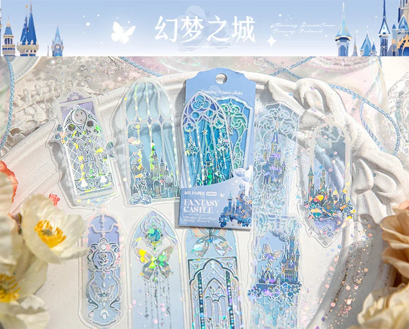 Mr.paper 10 pièces/sac Marque-pages kawaii Streamer Papeterie étudiant marque-pages pour livres marque-pages cadeau amusant accessoires de livre