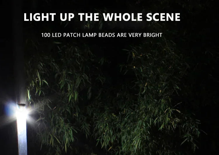 Solar Lights Outdoor Wall Lamp PIR Motion Sensor 100LED Solar Powered Sunlight Street Light for Garden Courtyard 1/2/4Pcs