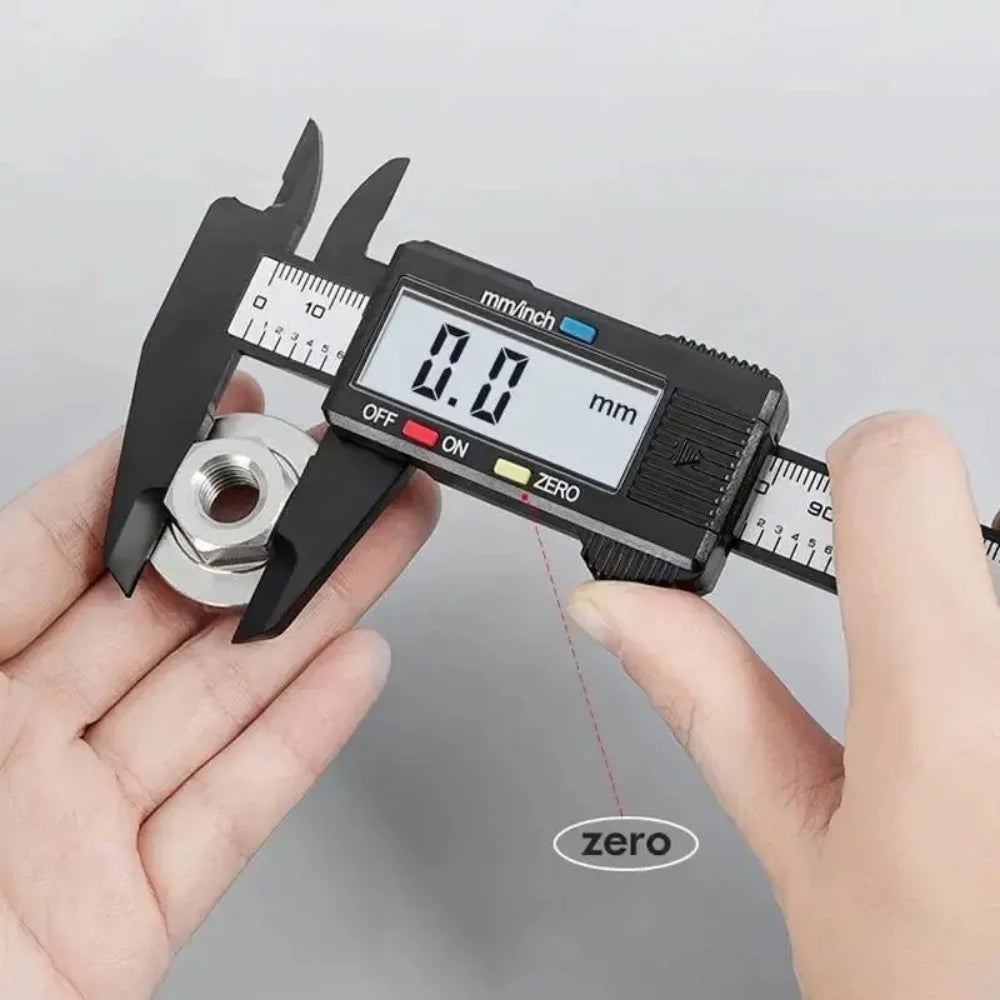Measuring Tools Electronic Digital Caliper LCD Display Measurement Tools Carbon Fiber Dial Vernier Caliper Professional Rulers
