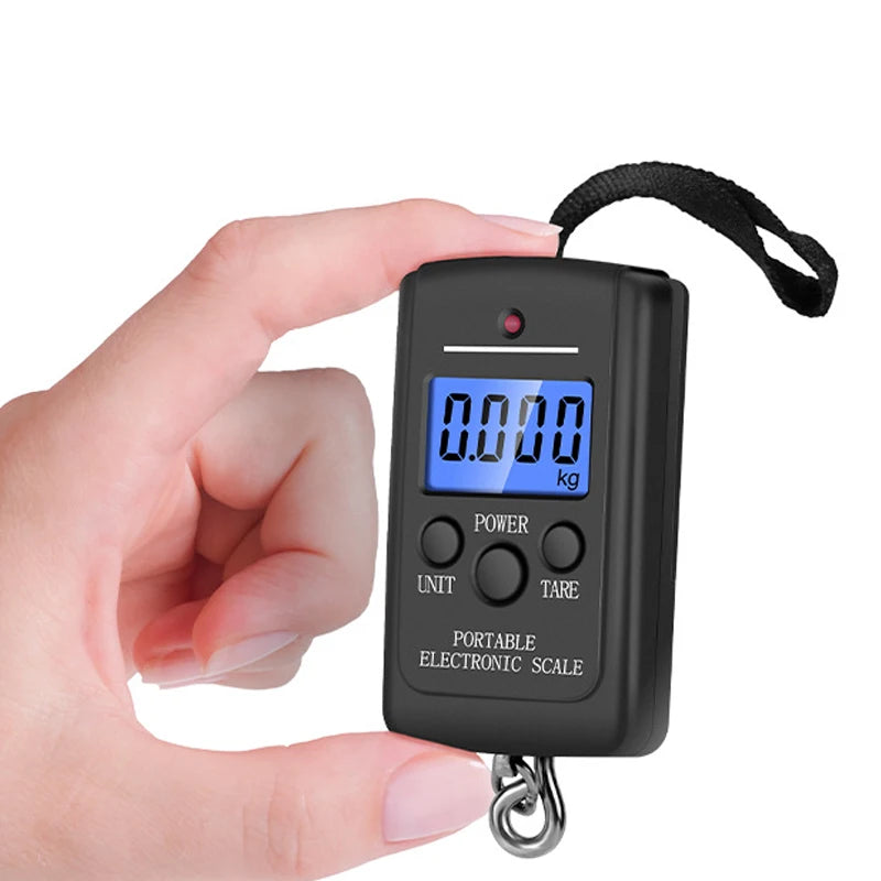 1PC Multifunctional Mini 40kg/10g Electronic Hanging Fishing Luggage Balanca Portable Digital Handy Pocket Weight Hook Scale